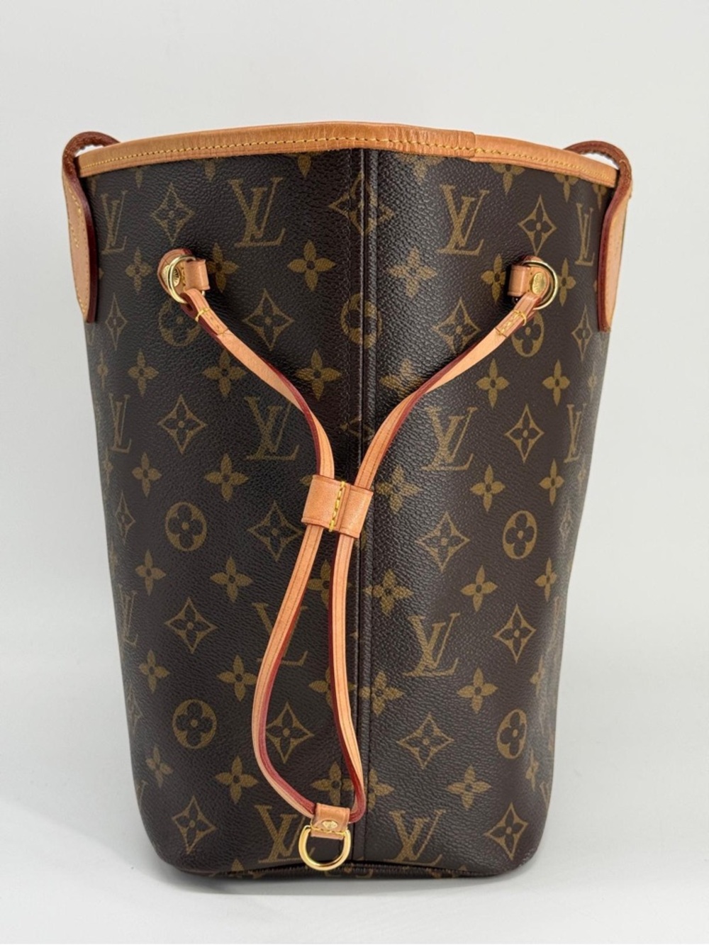 Louis Vuitton Neverfull MM Monogram Shopping Tote Bag w/ pouch - Picture 3 of 8